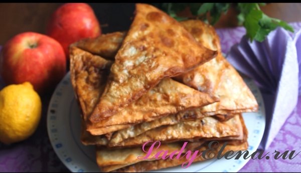 Чебуреки из лаваша